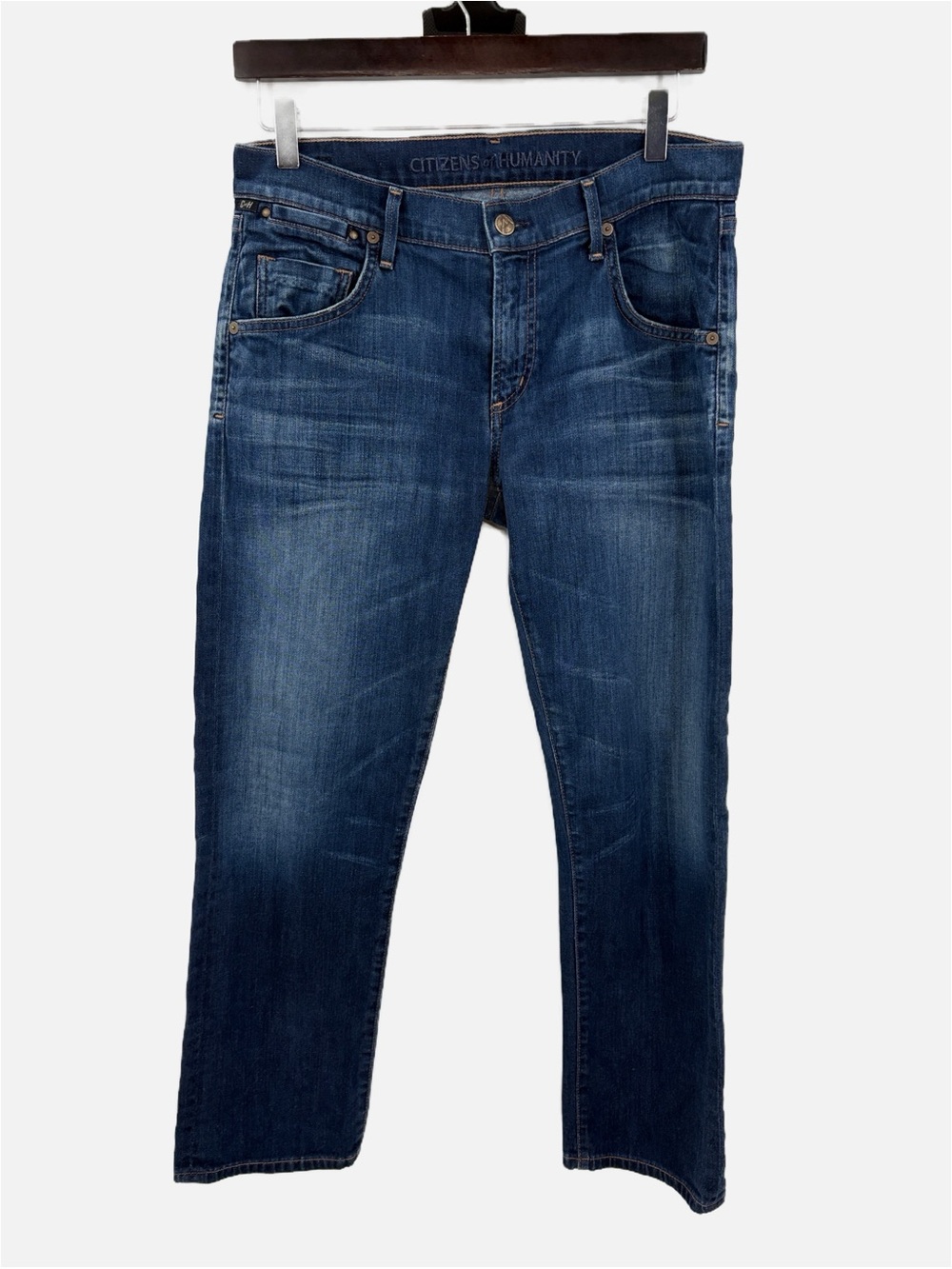 Citizens of Humanity Dylan Drop Rise Cropped Boyfriend Jeans  Size 27